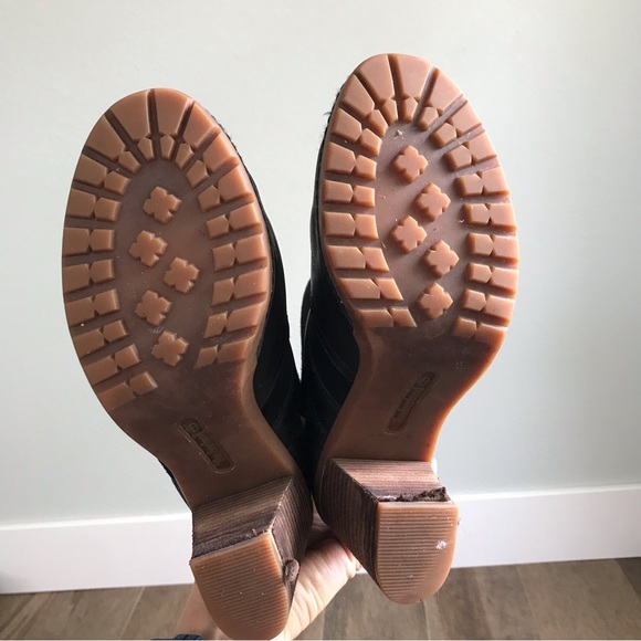 Cute Timberland Black Boots with Heel - Women’s Size 7 / 38 EU - Picture 14 of 14